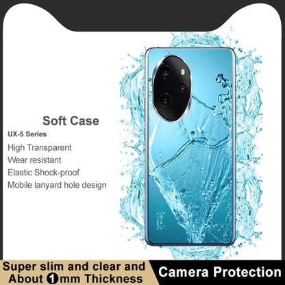 For Honor 100 Pro 5G IMAK UX-5 Series Transparent TPU Phone Case - Honor Cases by imak | Online Shopping UK | buy2fix