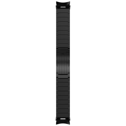 For Samsung Galaxy Watch6/6 Classic/5/5 Pro Button Style One-bead Metal Watch Band(Black) - Watch Bands by buy2fix | Online Shopping UK | buy2fix