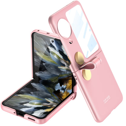 For OPPO Find N3 Flip GKK Integrated Ultrathin with Rotating Cortical Belt Phone Case(Pink) - Find N3 Flip Cases by GKK | Online Shopping UK | buy2fix