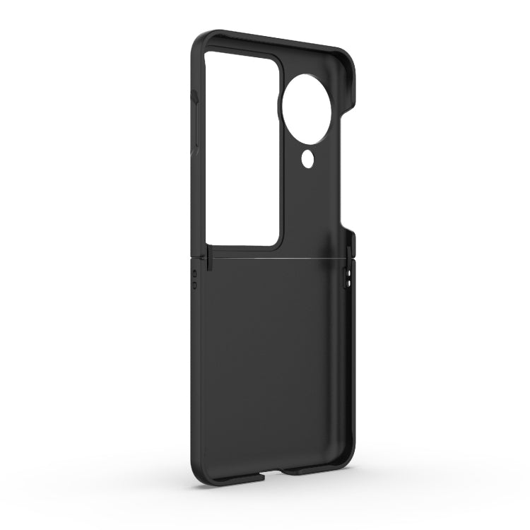 For OPPO Find N3 Flip Magic Shield Fold PC Shockproof Phone Case(Dark Blue) - Find N3 Flip Cases by buy2fix | Online Shopping UK | buy2fix