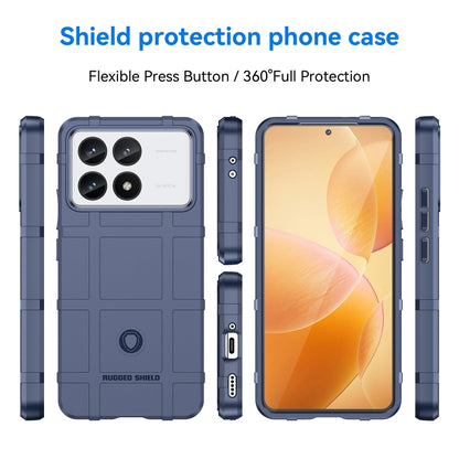 For Xiaomi Redmi K70 Pro Full Coverage Shockproof TPU Phone Case(Blue) - K70 Pro Cases by buy2fix | Online Shopping UK | buy2fix