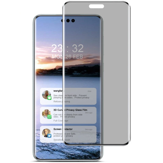 For Huawei Mate 60 Pro/60 Pro+ IMAK 3D Curved Privacy Anti-glare Tempered Glass Film - Huawei Tempered Glass by imak | Online Shopping UK | buy2fix