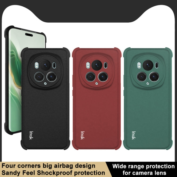 For Honor Magic6 Pro 5G imak Shockproof Airbag TPU Phone Case(Matte Red) - Honor Cases by imak | Online Shopping UK | buy2fix