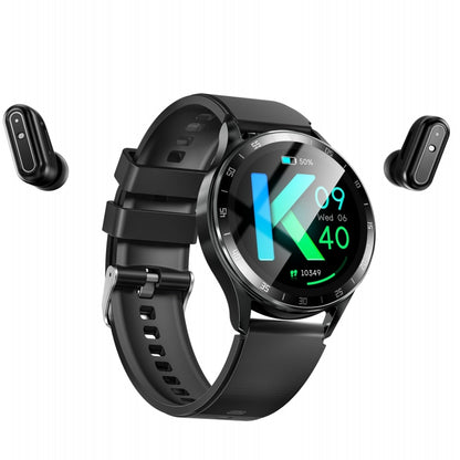 X10 Headphones Smart Watch 1.39 inch Waterproof Bracelet, Support Bluetooth Call / NFC / Heart Rate(Black) - Smart Watches by buy2fix | Online Shopping UK | buy2fix