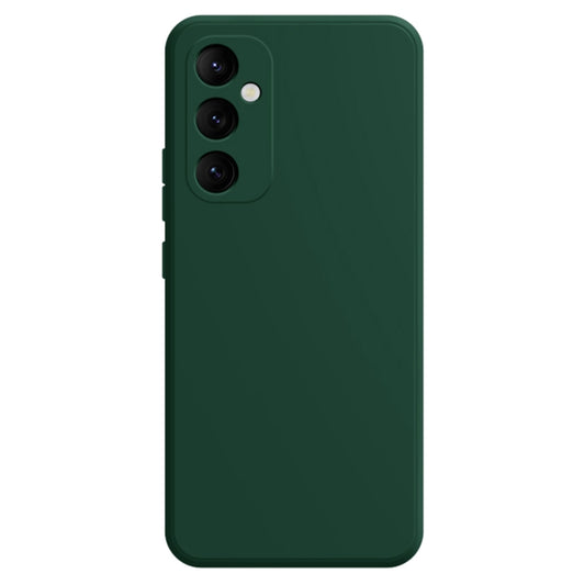 For Samsung Galaxy S24 5G Imitation Liquid Silicone Phone Case(Dark Green) - Galaxy S24 5G Cases by buy2fix | Online Shopping UK | buy2fix