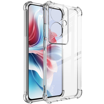 For OPPO Reno11 F 5G imak Shockproof Airbag TPU Phone Case(Transparent) - Reno11 F Cases by imak | Online Shopping UK | buy2fix