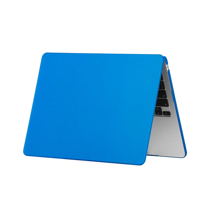 For MacBook Air 15.3 2024 A2941 (M2)/A3114 (M3) Laptop Matte Style Protective Case(Dark Blue) - MacBook Air Cases by buy2fix | Online Shopping UK | buy2fix