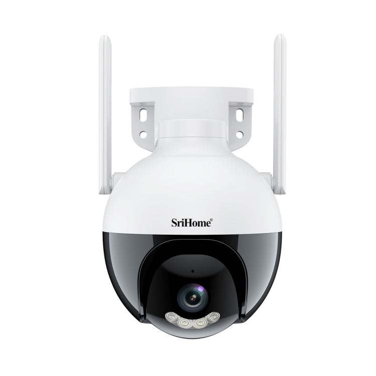 SriHome SH045 2MP DC12V IP66 Waterproof AI Auto Tracking Night Vision WiFi HD Camera(US Plug) - Wireless Camera by SriHome | Online Shopping UK | buy2fix