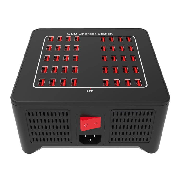 YFY-A76 200W 40 Ports USB Smart Charging Station(EU Plug) - Multifunction Charger by buy2fix | Online Shopping UK | buy2fix