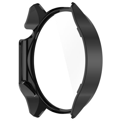For OnePlus Watch 2 / OPPO Watch X PC + Tempered Film Integrated Watch Protective Case(Black) - Watch Case by buy2fix | Online Shopping UK | buy2fix
