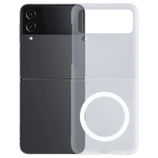 For Samsung Galaxy Z Flip4 MagSafe All-Inclusive Shockproof PC Phone Case(Transparent) - Galaxy Z Flip4 5G Cases by buy2fix | Online Shopping UK | buy2fix