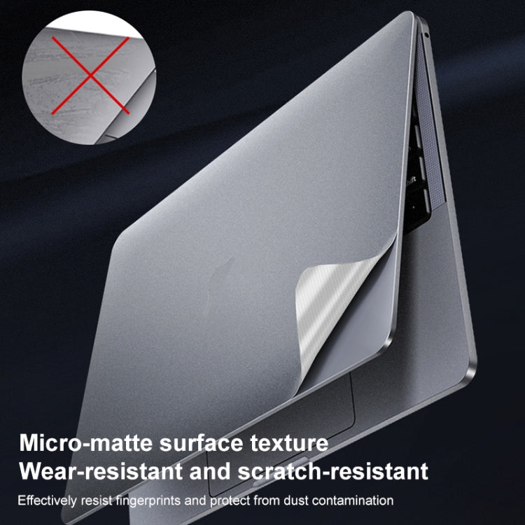 For MacBook Air 13.3 inch 2020 ZGA 5 in 1 Laptop All-round Protective Film(Grey) - Skin Sticker by ZGA | Online Shopping UK | buy2fix