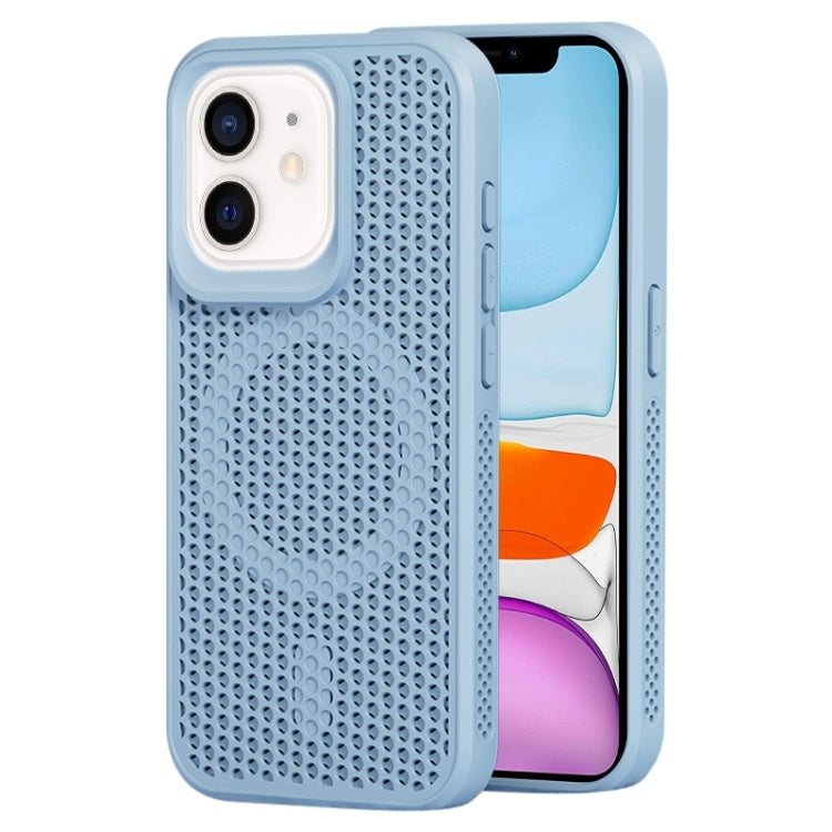 For iPhone 11 MagSafe Magnetic Heat Dissipation Phone Case(Sky Blue) - iPhone 11 Cases by buy2fix | Online Shopping UK | buy2fix