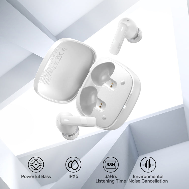 Baseus Bowie E20 True Wireless Earphones(Stellar White) - Bluetooth Earphone by Baseus | Online Shopping UK | buy2fix