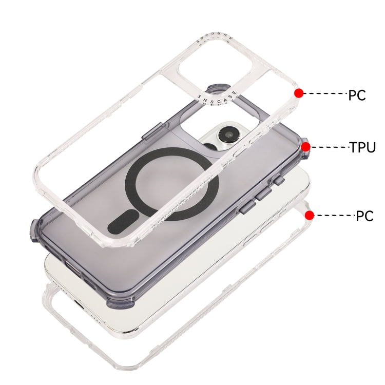 For iPhone 15 Dreamland MagSafe Magnetic 3 in 1 TPU + PC Phone Case(Transparent) - iPhone 15 Cases by buy2fix | Online Shopping UK | buy2fix