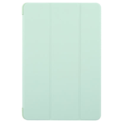 For Huawei MatePad SE 11 2024 Tri-fold Silicone Leather Tablet Case(Green) - Huawei by buy2fix | Online Shopping UK | buy2fix