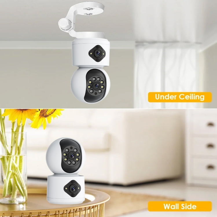 Y6204 4MP Zoom HD Indoor Waterproof Smart WiFi Camera, Specification:EU Plug(White) - Wireless Camera by buy2fix | Online Shopping UK | buy2fix