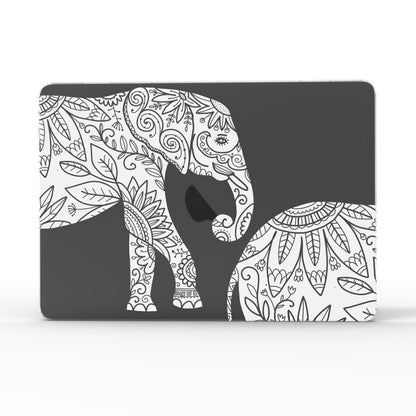 For MacBook Air 13.6 M2 A2681 / M3 A3113 UV Printed Pattern Laptop Frosted Protective Case(DDC-864) - MacBook Air Cases by buy2fix | Online Shopping UK | buy2fix