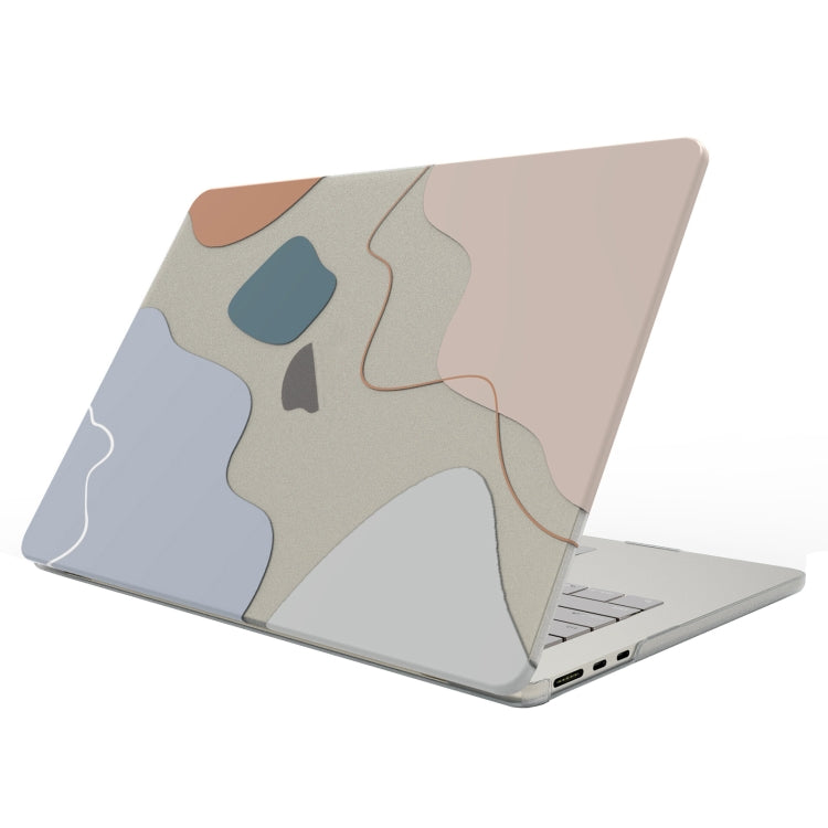 For MacBook Pro 15.4 A1707 / A1990 UV Printed Pattern Laptop Frosted Protective Case(DDC-1309) - MacBook Pro Cases by buy2fix | Online Shopping UK | buy2fix