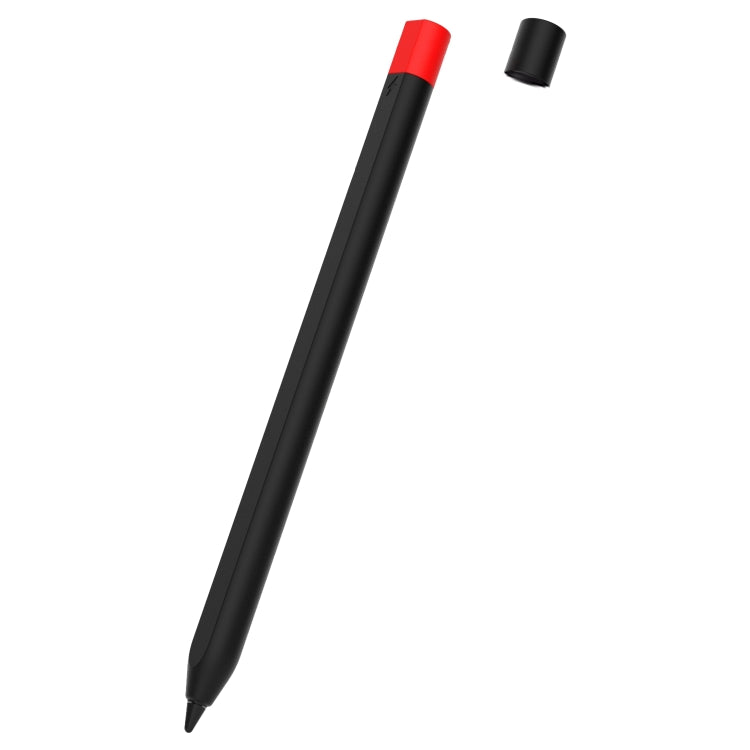 For Xiaomi Focus Pen III Stylus Pen Contrast Color Silicone Protective Case(Black) - Pencil Accessories by buy2fix | Online Shopping UK | buy2fix