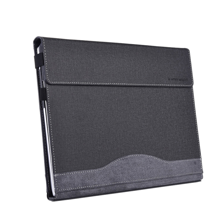 For Lenovo ThinkPad X1 Yoga Gen 8 14 inch Cloth Texture Laptop Leather Protective Case(Black) - Other by buy2fix | Online Shopping UK | buy2fix
