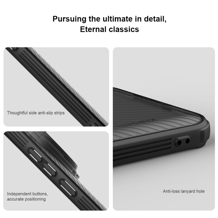 For Xiaomi 14 Ultra NILLKIN CamShield Prop Clear Version PC Phone Case(Black) - 14 Ultra Cases by NILLKIN | Online Shopping UK | buy2fix