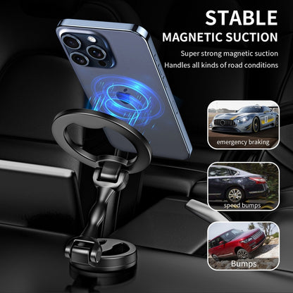Folding Car Super Strong Magnetic Holder(Black) - Car Holders by buy2fix | Online Shopping UK | buy2fix