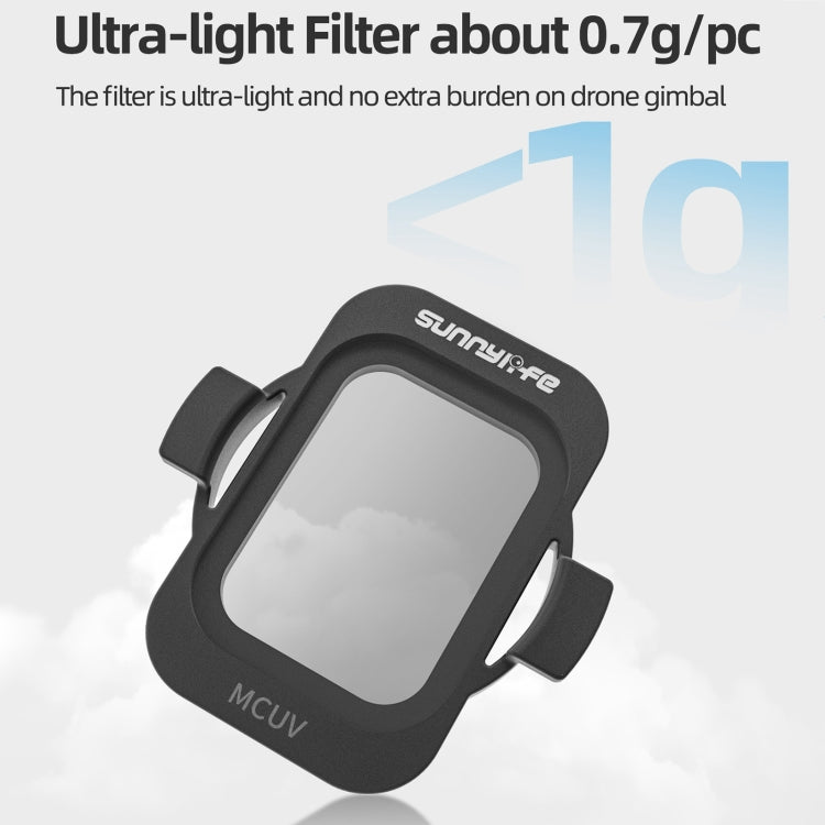 For DJI Avata 2 Sunnylife Camera Lens Filter, Filter:MCUV - Lens Filter by Sunnylife | Online Shopping UK | buy2fix