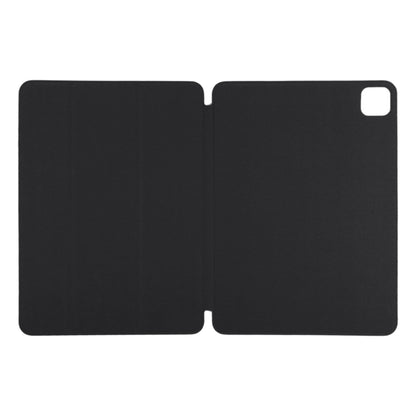 For iPad Pro 11 2024 Double-sided Clip Non-buckle Magnetic PU Smart Tablet Case(Black) - iPad Pro 11 2024 Cases by buy2fix | Online Shopping UK | buy2fix