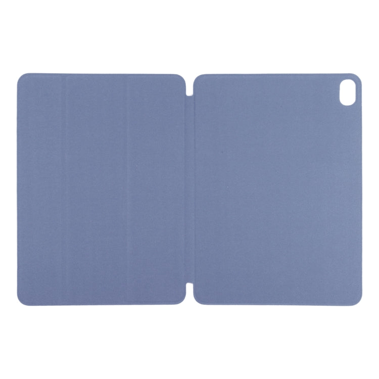 For iPad Air 11 2024 Double-sided Clip Non-buckle Magnetic PU Smart Tablet Case(Purple) - iPad Air 11 2024 Cases by buy2fix | Online Shopping UK | buy2fix