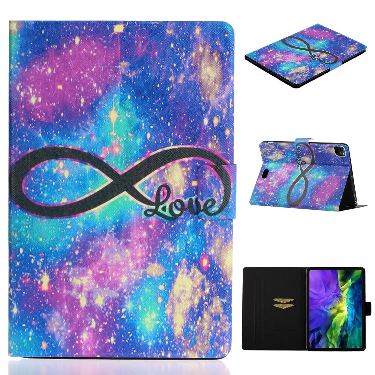 For iPad Pro 11 2024 Voltage Coloured Drawing Smart Leather Tablet Case(LOVE) - iPad Pro 11 2024 Cases by buy2fix | Online Shopping UK | buy2fix