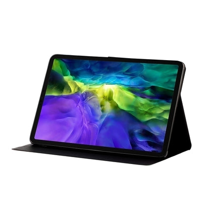 For iPad Pro 11 2024 Voltage Coloured Drawing Smart Leather Tablet Case(Feather) - iPad Pro 11 2024 Cases by buy2fix | Online Shopping UK | buy2fix