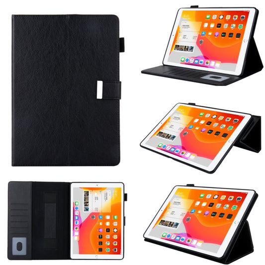 For iPad Pro 11 2024 Business Style Horizontal Flip Leather Smart Tablet Case with Holder(Black) - iPad Pro 11 2024 Cases by buy2fix | Online Shopping UK | buy2fix