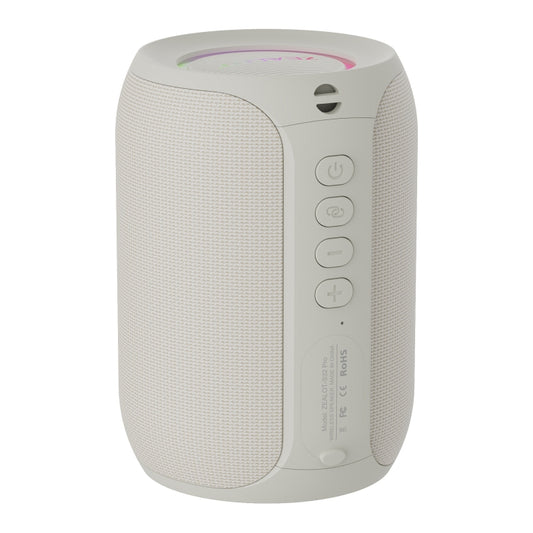 Zealot S32 Pro 15W High Power Bluetooth Speaker with Colorful Light(Beige) - Desktop Speaker by ZEALOT | Online Shopping UK | buy2fix