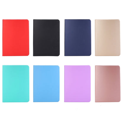 For iPad Pro 11 2024 Stretch Voltage Plain Leather Smart Tablet Case(Light Blue) - iPad Pro 11 2024 Cases by buy2fix | Online Shopping UK | buy2fix