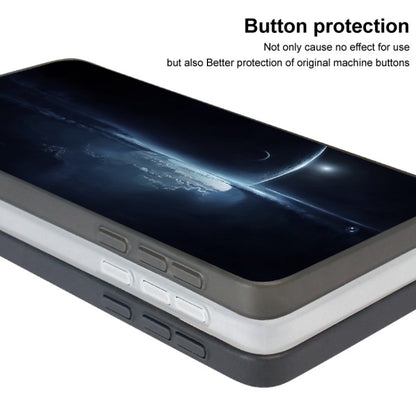 For Xiaomi Redmi K70E 5G imak 0.7mm Ultra Thin Ripple Texture Phone Case(Transparent Black) - K70E Cases by imak | Online Shopping UK | buy2fix