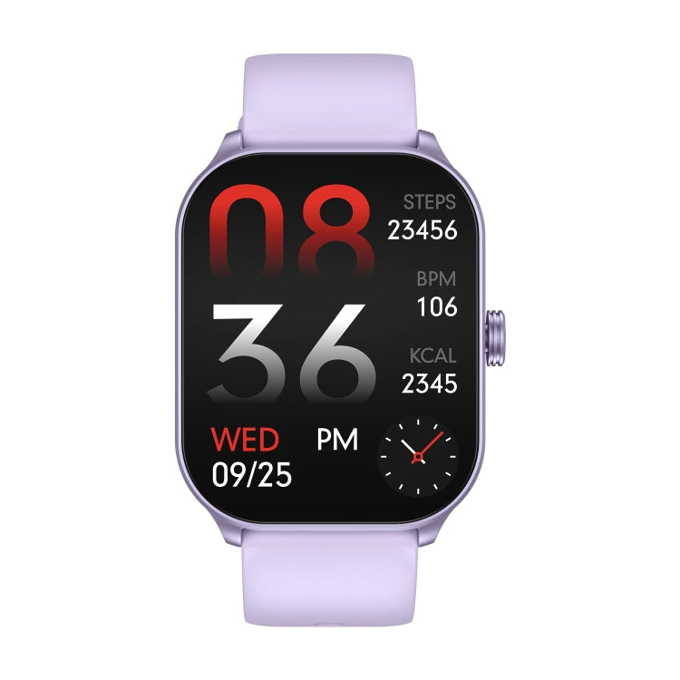 CY900 2.1 inch HD Square Screen Smart Watch, Supports Bluetooth Call / Health Monitoring(Purple) - Smart Watches by buy2fix | Online Shopping UK | buy2fix