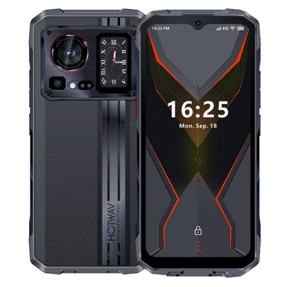 HOTWAV Cyber 15, 12GB+256GB, IP68/IP69K Rugged Phone, 6280mAh, 6.6 inch Android 13 MediaTek MT6789 Helio G99 Octa Core, Network: 4G, NFC, OTG(Knight Black) - Other by HOTWAV | Online Shopping UK | buy2fix