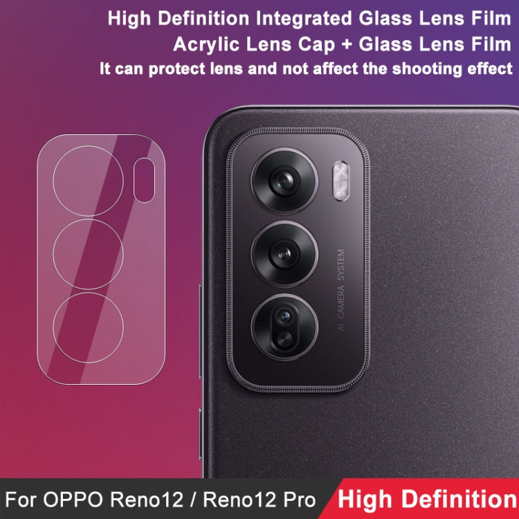 For OPPO Reno12 Pro Global imak High Definition Integrated Glass Lens Film - For OPPO by imak | Online Shopping UK | buy2fix