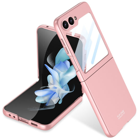 For Samsung Galaxy Z Flip6 GKK Integrated Ultra-thin Full Coverage Phone Case(Pink) - Galaxy Z Flip6 5G Cases by GKK | Online Shopping UK | buy2fix