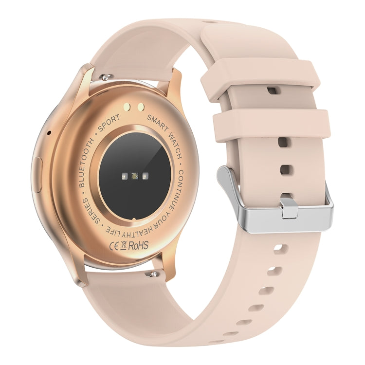 LEMFO HK89 1.43 inch BT5.0 IP67 Sport Smart Watch, Support Bluetooth Call / Message Notification / Heart Rate / Blood Pressure Health Monitor(Gold) - Smart Watches by LEMFO | Online Shopping UK | buy2fix