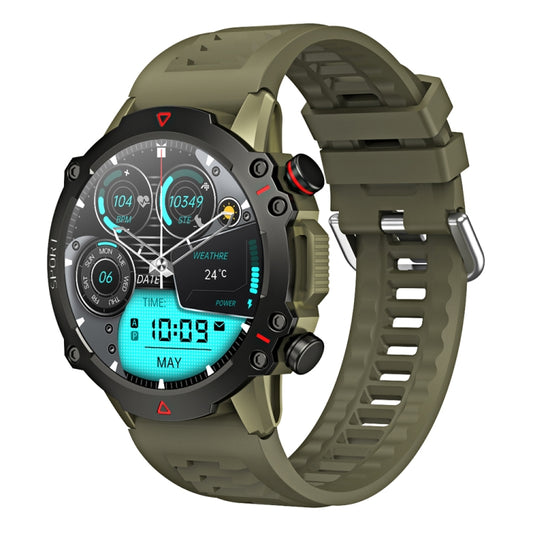 LEMFO TF10 Pro 1.53 inch BT5.2 IP67 Sport Smart Watch, Support Bluetooth Call / Sleep / Blood Oxygen / Heart Rate / Long Sitting Health Monitor(Green) - Smart Watches by LEMFO | Online Shopping UK | buy2fix