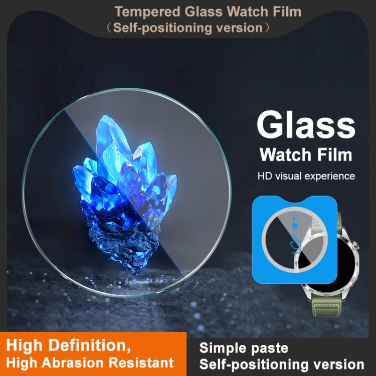 For Huawei Watch GT 3 Pro 43mm imak Tempered Glass Watch Film, Self-positioning Version - Screen Protector by imak | Online Shopping UK | buy2fix