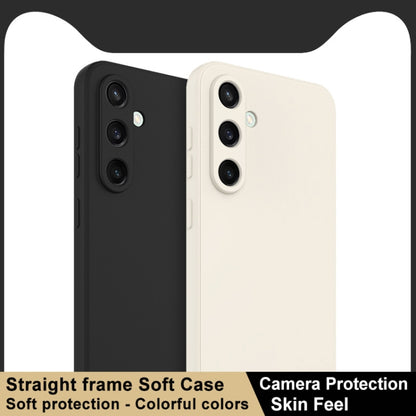 For Samsung Galaxy S24 FE 5G imak UC-4 Series Straight Edge TPU Phone Case(White) - Galaxy S24 FE 5G Cases by imak | Online Shopping UK | buy2fix