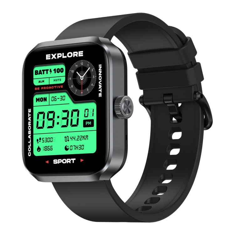 Zeblaze Beyond 3 Plus 1.78 inch Screen Stylish GPS Smart Watch, Support Bluetooth Calling / Heart Rate / Blood Oxygen Monitor(Black) - Smart Watches by Zeblaze | Online Shopping UK | buy2fix