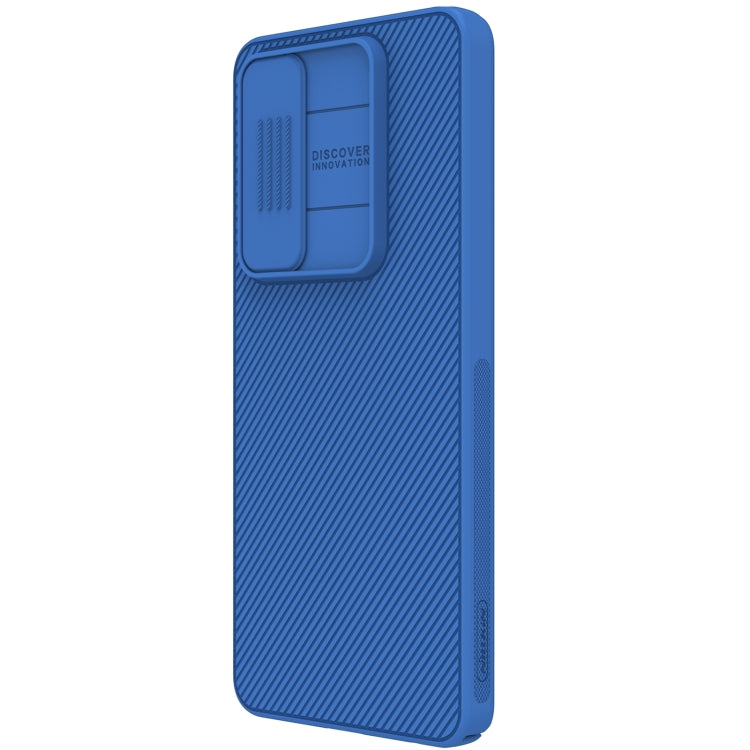 For OnePlus Nord CE4 Lite / OPPO K12x NILLKIN Black Mirror Series Camshield PC Phone Case(Blue) - OnePlus Cases by NILLKIN | Online Shopping UK | buy2fix