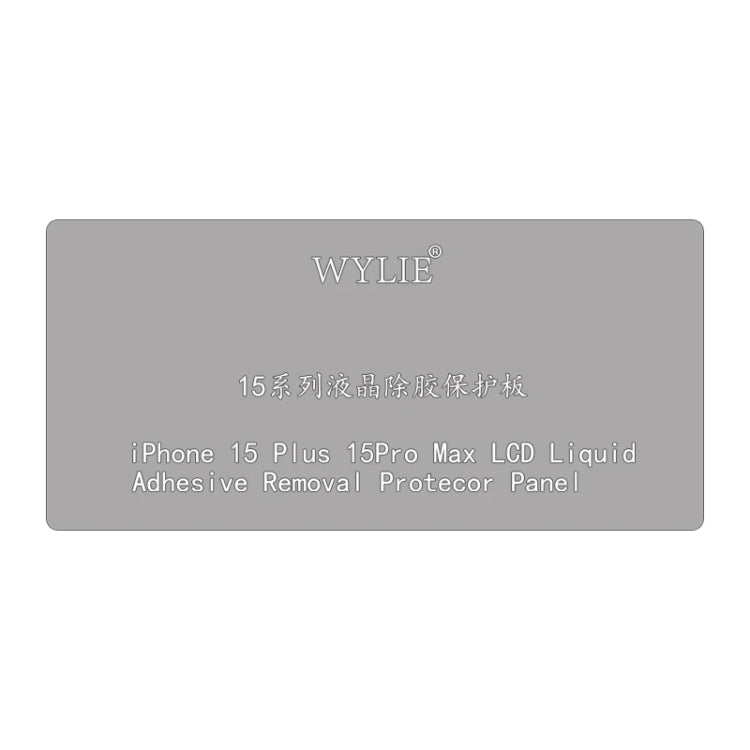 WYLIE LCD Display Screen Glue Removal Protection Board For iPhone 15 Plus / 15 Pro Max - Working Mat by buy2fix | Online Shopping UK | buy2fix