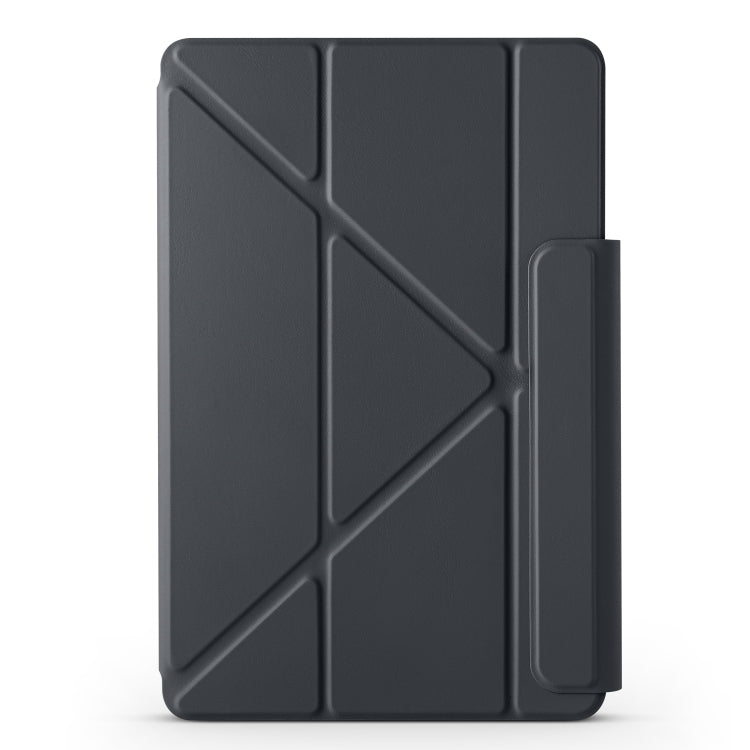 For Huawei MatePad Pro 11 2024 / 2022 Fixed Buckle Magnetic Deformation Leather Tablet Case(Black) - Huawei by buy2fix | Online Shopping UK | buy2fix