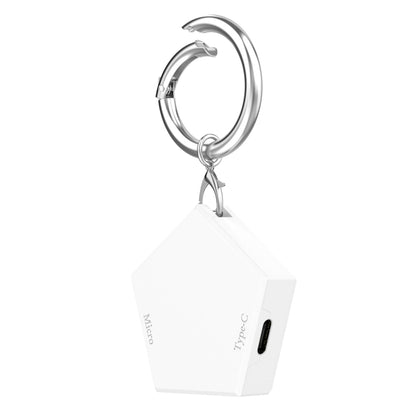 For OnePlus Watch 3 Portable Smart Watch Charger(White) - Charger by buy2fix | Online Shopping UK | buy2fix