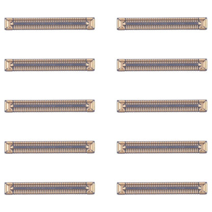 For Samsung Galaxy A15 S-A155F 10pcs Motherboard LCD Display FPC Connector - Galaxy A Series Parts by buy2fix | Online Shopping UK | buy2fix